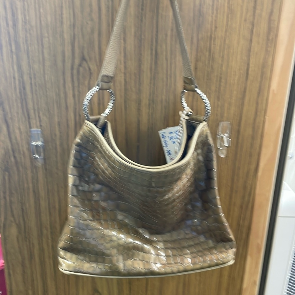 Brighton leather tote